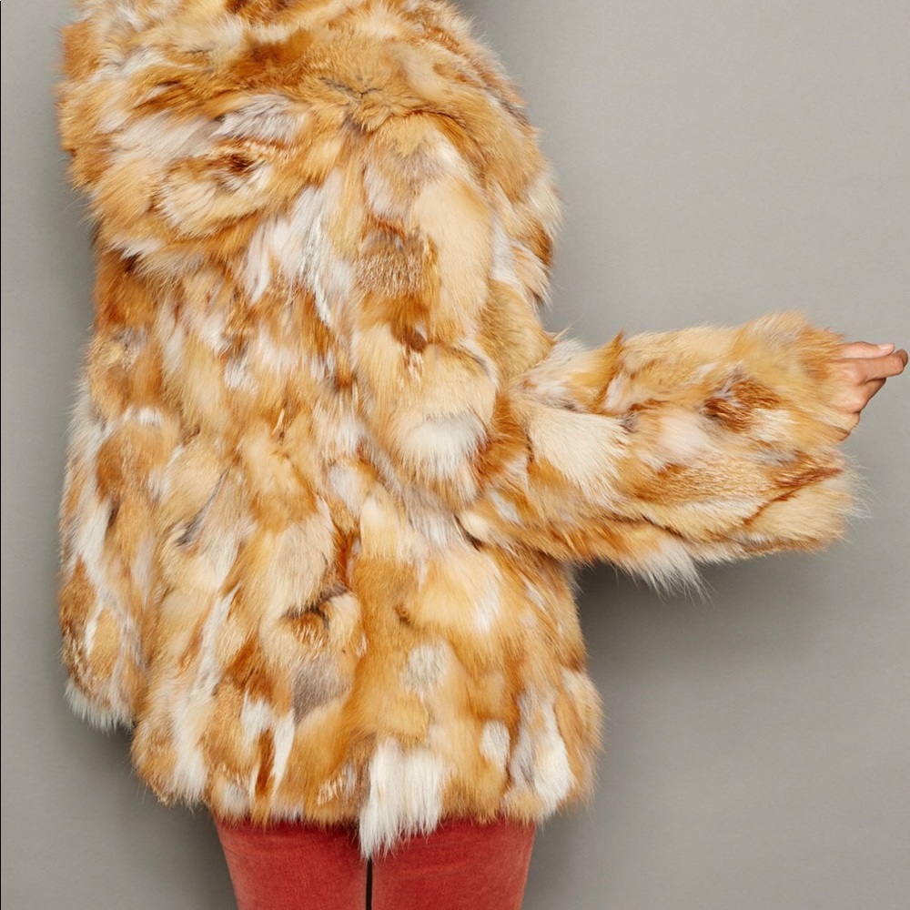SALE FoxFur made in Greece GORGEOUS worn once